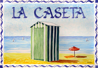 La Caseta sign