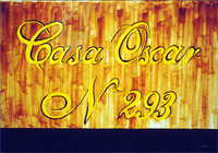 Casa Oscar sign